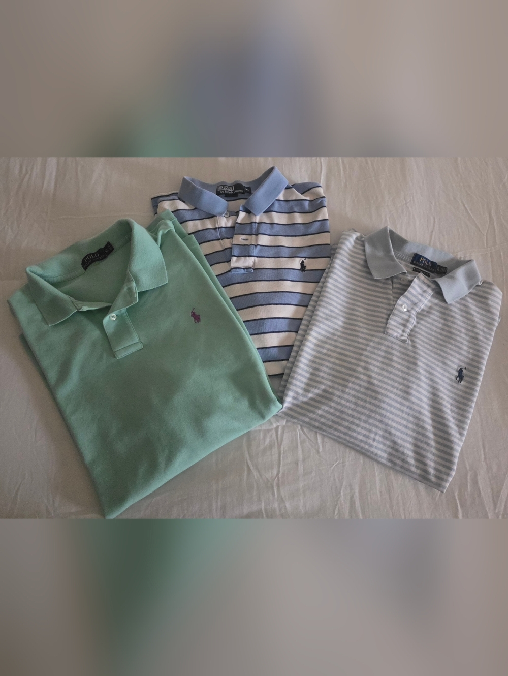 Men's Ralph Lauren Polos XL Bundle